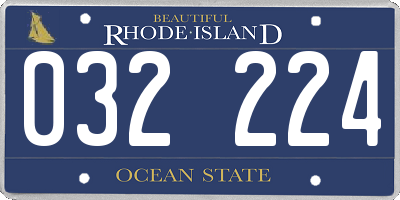 RI license plate 032224