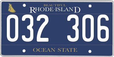 RI license plate 032306