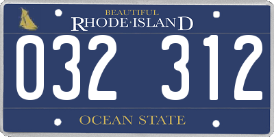 RI license plate 032312