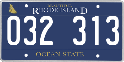 RI license plate 032313