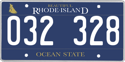 RI license plate 032328