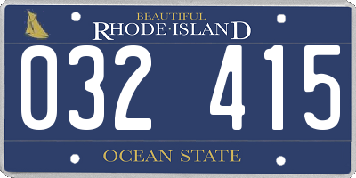 RI license plate 032415