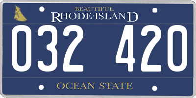 RI license plate 032420