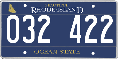 RI license plate 032422
