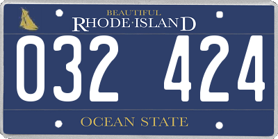 RI license plate 032424