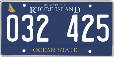 RI license plate 032425
