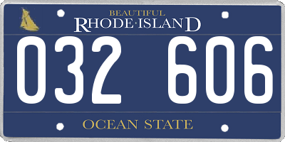 RI license plate 032606