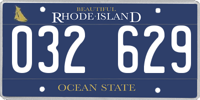 RI license plate 032629