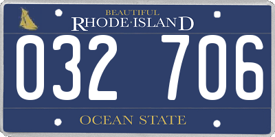 RI license plate 032706
