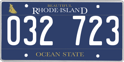 RI license plate 032723
