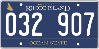 RI license plate 032907
