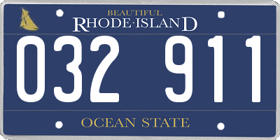 RI license plate 032911