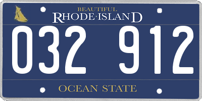 RI license plate 032912