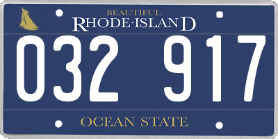 RI license plate 032917