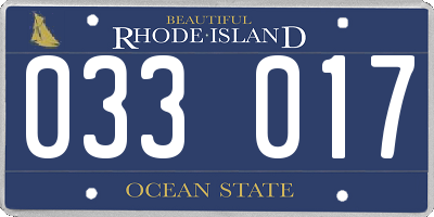 RI license plate 033017
