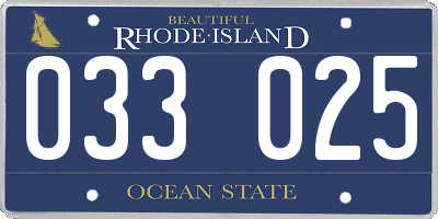 RI license plate 033025