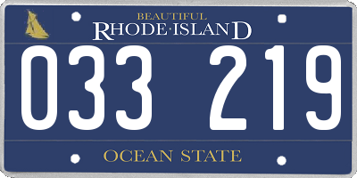 RI license plate 033219