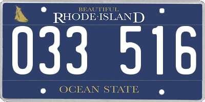 RI license plate 033516