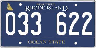 RI license plate 033622