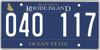 RI license plate 040117