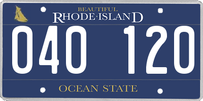 RI license plate 040120