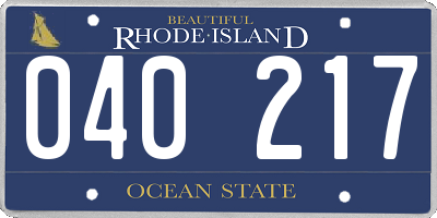 RI license plate 040217