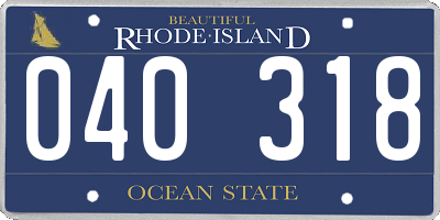 RI license plate 040318
