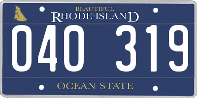 RI license plate 040319