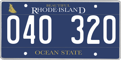 RI license plate 040320