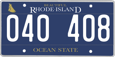 RI license plate 040408