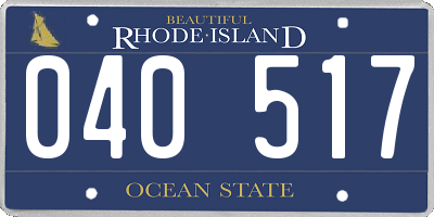 RI license plate 040517