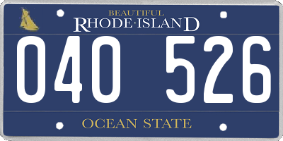 RI license plate 040526