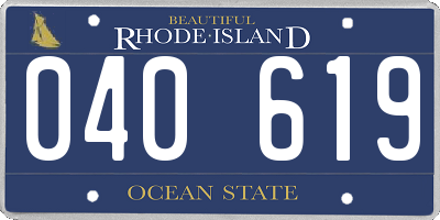 RI license plate 040619