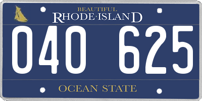 RI license plate 040625
