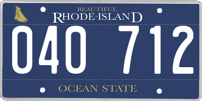 RI license plate 040712