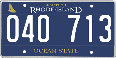 RI license plate 040713