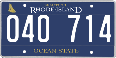 RI license plate 040714