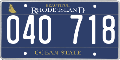 RI license plate 040718