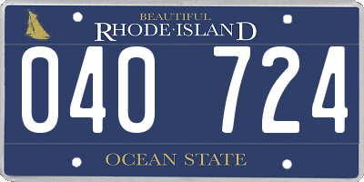 RI license plate 040724