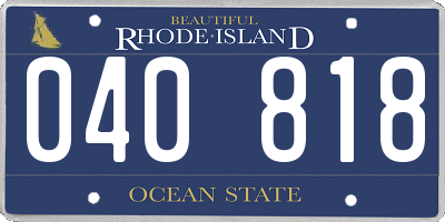 RI license plate 040818