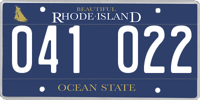 RI license plate 041022