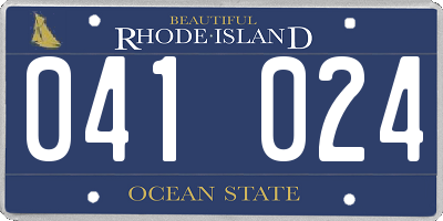 RI license plate 041024
