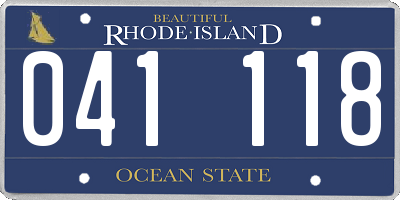 RI license plate 041118