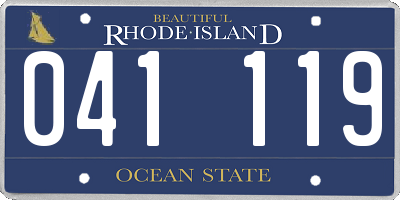 RI license plate 041119