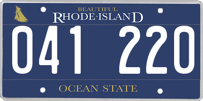 RI license plate 041220