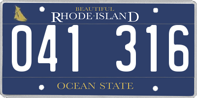 RI license plate 041316
