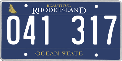 RI license plate 041317