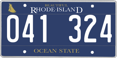 RI license plate 041324