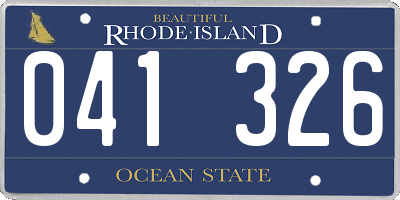RI license plate 041326