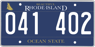 RI license plate 041402